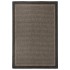 Alfombra de exterior de tejido plano marrón oscuro 160x230