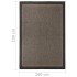 Alfombra de exterior de tejido plano marrón oscuro 160x230