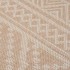 Alfombra de exterior de tejido plano rayas marrones 160x230