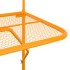 Mesa de balcón acero amarillo 60x40