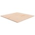 Tablero de mesa cuadrada madera de roble sin tratar
