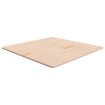 Tablero de mesa cuadrada madera de roble sin tratar 90x90x1,5cm
