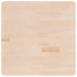 Tablero de mesa cuadrada madera de roble sin tratar