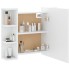 Mueble con espejo y luces LED blanco 70x16,5x60