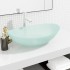 Lavabo de vidrio templado esmerilado 54,5x35x15,5