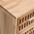 Mueble de baño madera maciza de nogal 42x29x82