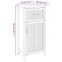 Mueble de baño madera maciza de nogal 42x29x82