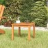 Mesa de centro de madera maciza de acacia 40x40x36