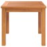 Mesa de centro de madera maciza de acacia 40x40x36