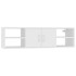 Estantería de pared madera contrachapada blanco 102x30x29