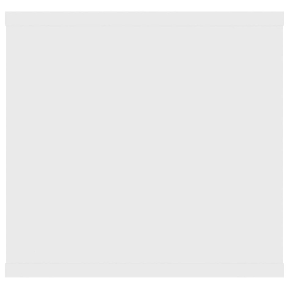 Estantería de pared madera contrachapada blanco 102x30x29