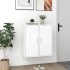 Muebles zapateros 2 uds madera contrachapada blanco 32x35x70