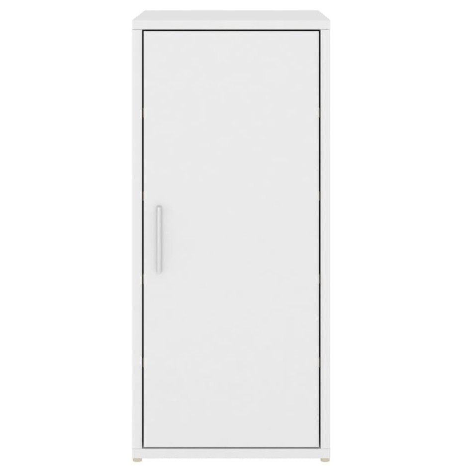Muebles zapateros 2 uds madera contrachapada blanco 32x35x70