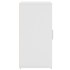 Muebles zapateros 2 uds madera contrachapada blanco 32x35x70