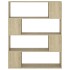 Estantería/divisor de espacios roble Sonoma 100x24x124