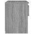 Mesitas noche 2 uds madera contrachapada gris Sonoma