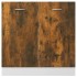 Armario bajo fregadero madera ingeniería roble 80x46x81,5
