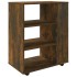 Armario ruedas madera contrachapada roble ahumado 60x35x75