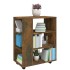Armario ruedas madera contrachapada roble ahumado 60x35x75