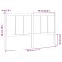 Cabecero de cama madera maciza de pino 145,5x4x100