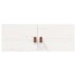 Armario de pared de madera maciza de pino blanco 80x30x30