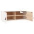 Armario de pared de madera maciza de pino blanco 80x30x30