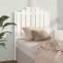 Cabecero de cama madera maciza de pino blanco 81x4x110
