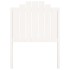 Cabecero de cama madera maciza de pino blanco 81x4x110