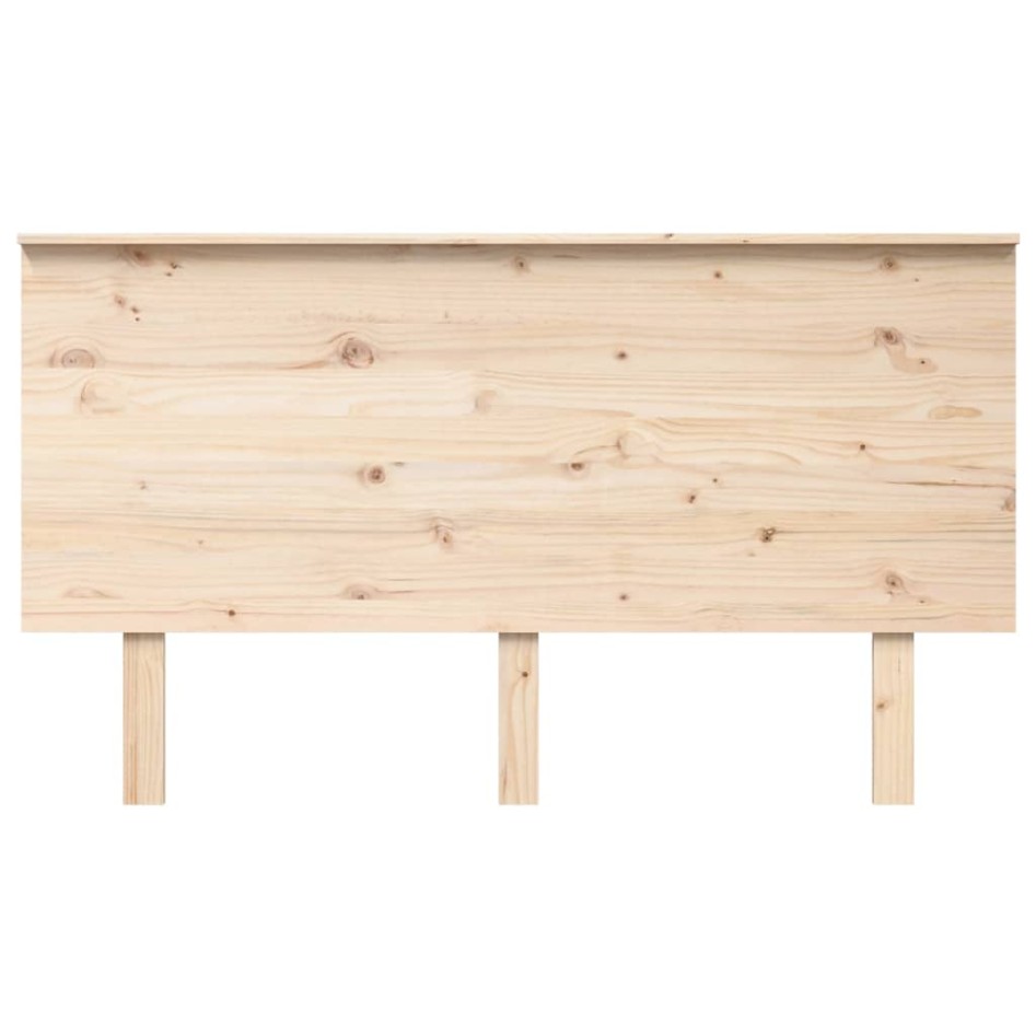 Cabecero de cama madera maciza de pino 144x6x82,5