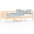 Sofá cama madera maciza de pino 90x190