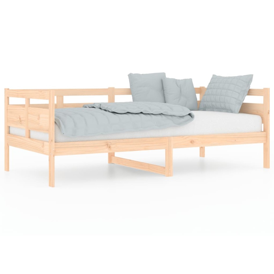 Sofá cama madera maciza de pino 90x190