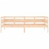 Sofá cama madera maciza de pino 90x190