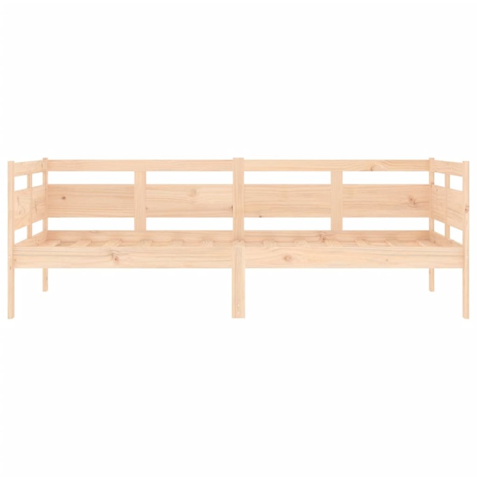 Sofá cama madera maciza de pino 90x190