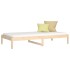 Sofá cama sin colchón madera maciza de pino 80x200