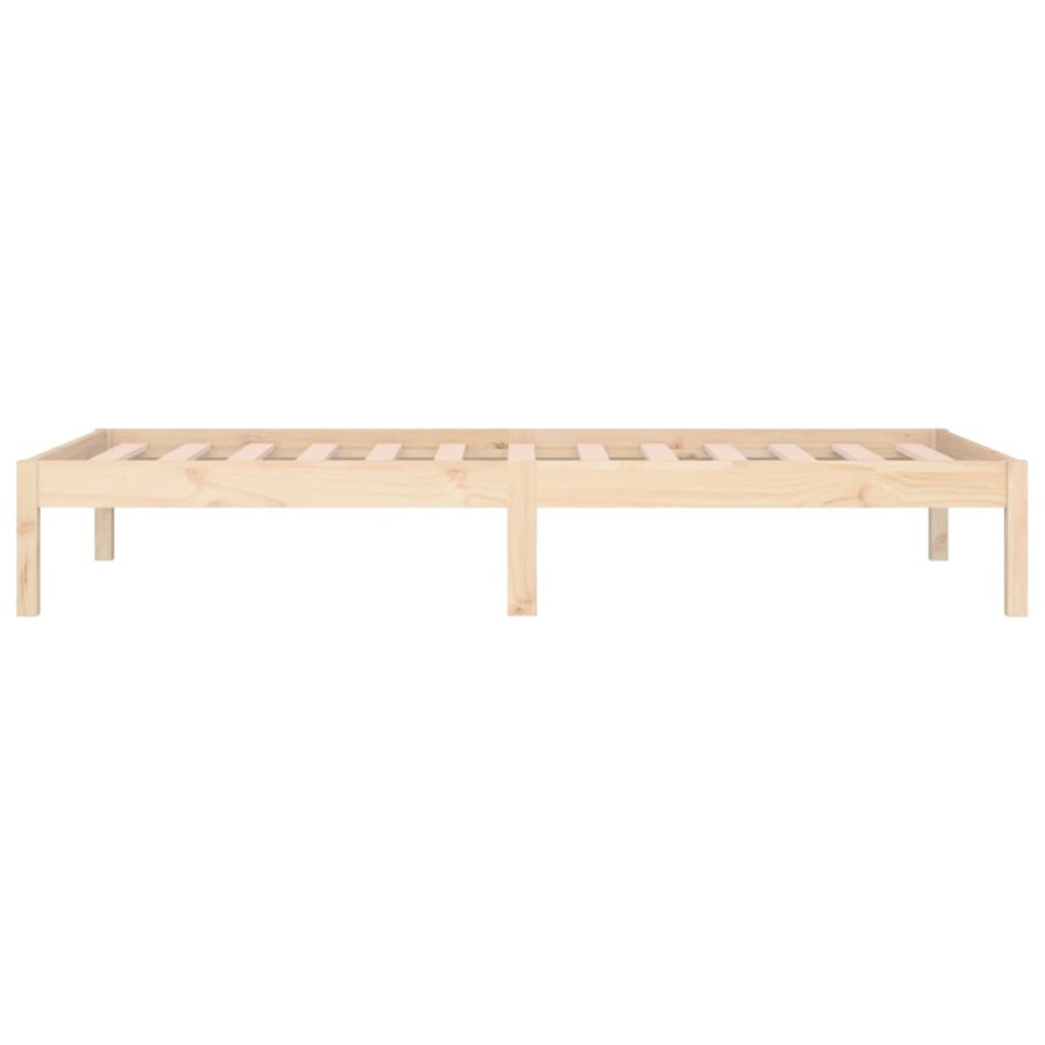 Sofá cama de madera maciza de pino 90x190