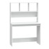 Escritorio estantes madera contrachapada blanco 102x45x148