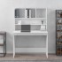 Escritorio estantes madera contrachapada blanco 102x45x148