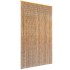 Cortina de bambú para puerta contra insectos 120x220