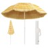 Sombrilla de playa estilo Hawaii natural 300