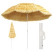 Sombrilla de playa estilo Hawaii natural 300 cm