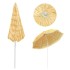 Sombrilla de playa estilo Hawaii natural 300