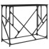 Mesa consola madera de ingeniería negra 100x40x80