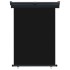 Toldo lateral de balcón negro 125x250