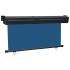 Toldo lateral de balcón azul 165x250