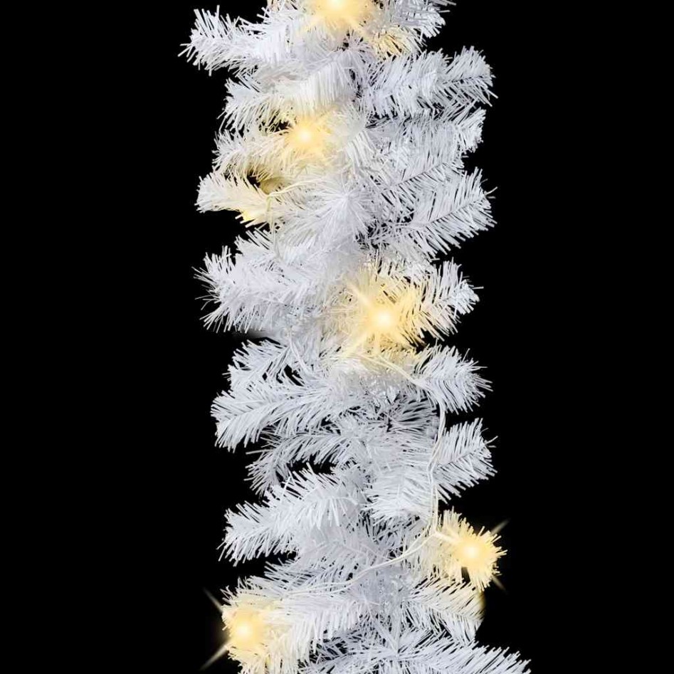 Guirnalda de Navidad con luces LED blanco 20