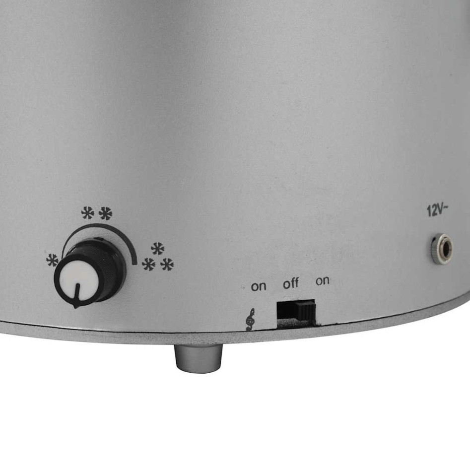 Árbol de Navidad con nieve con base en paraguas blanco 75