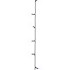 Tira de luces con 2000 LED PVC azul 200