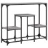 Mesa consola madera de ingeniería gris Sonoma 89,5x28x76