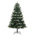 Árbol de Navidad artificial con bisagras y nieve flocada 150