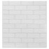 Papel pintado autoadhesivo ladrillos 3D 10 unidades